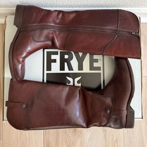Frye Burgundy Leather Boots